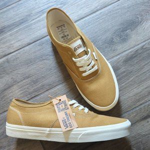 Vans Doheny Mustard Brown Lace Up Men's Size 11.5 Low Top Shoes
